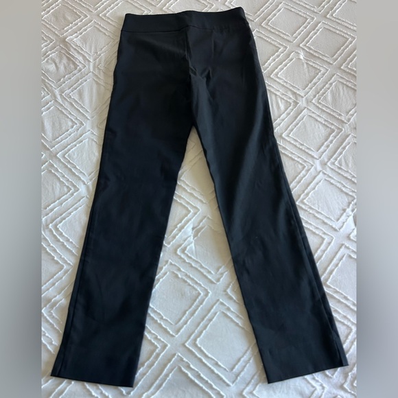 Erica Taylor Black Women's Straight Leg Pants Stretchy Sz Small - Picture 2 of 7